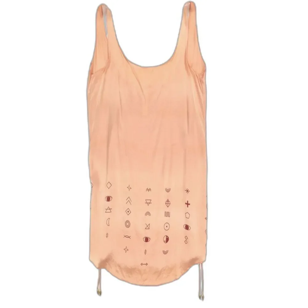 WARRIORS OF THE DIVINE Atoms of the Universe Slip Dress Luxe Musk Beachy Boho - Picture 1 of 8